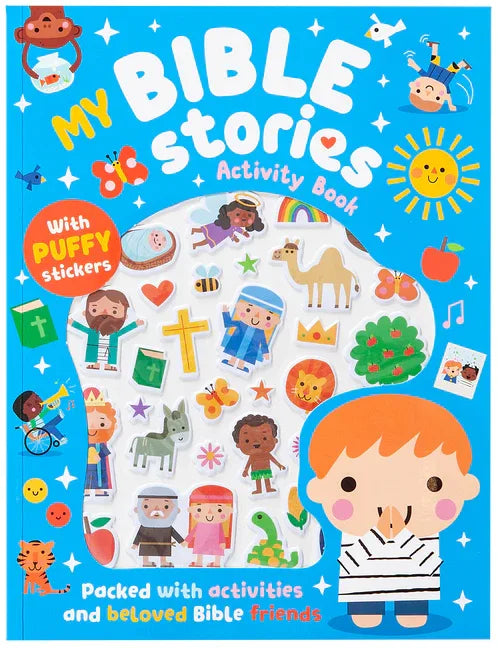 My Bible Stories Activity Book (Blue) - stevensbooks