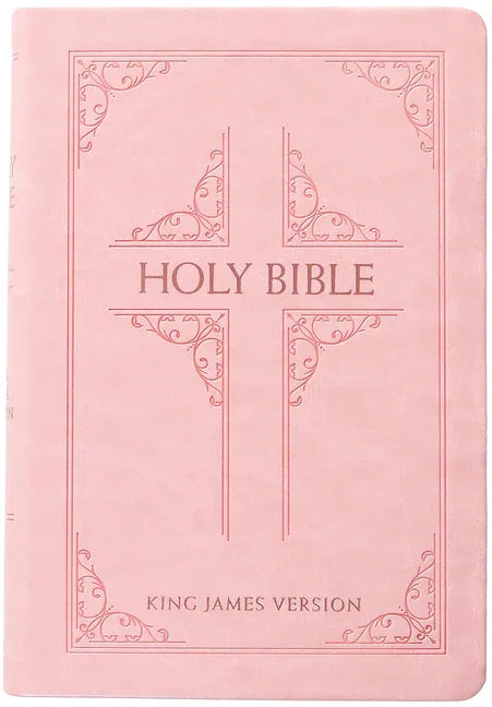 KJV Holy Bible Giant Print Blush - stevensbooks