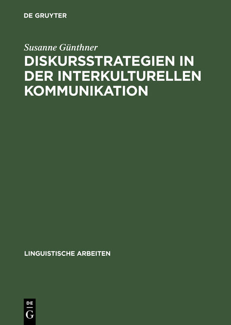 Diskursstrategien in der interkulturellen Kommunikation (Reprint 2012) - Ingram