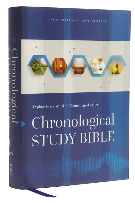 Niv, Chronological Study Bible, Hardcover, Comfort Print: Holy Bible, New International Version - stevensbooks