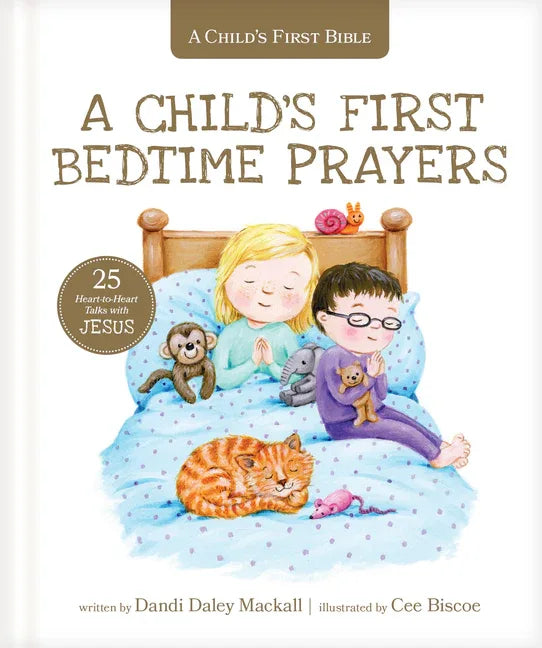 Child's First Bedtime Prayers: 25 Heart-To-Heart Talks with Jesus - stevensbooks