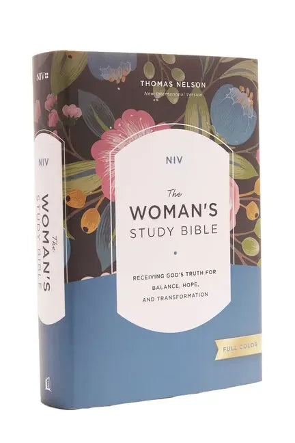 NIV, the Woman's Study Bible, Hardcover, Full-Color: Receiving God's Truth for Balance, Hope, and Transformation - stevensbooks