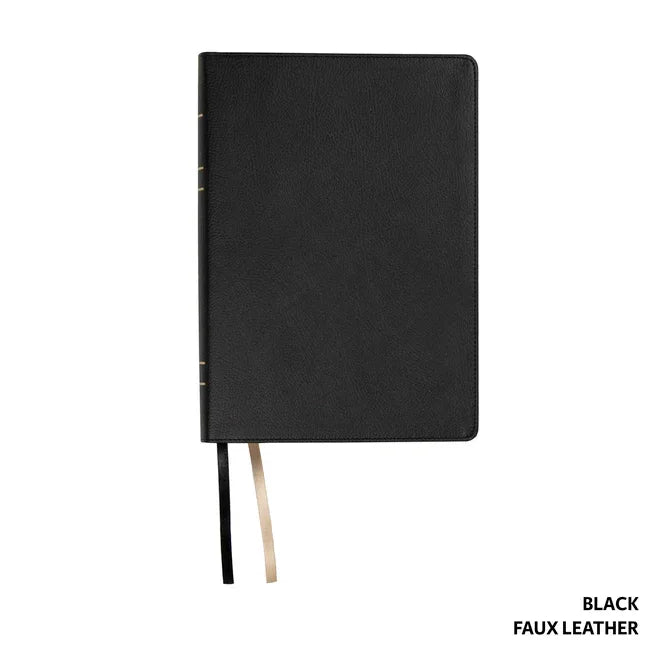 Lsb Inside Column Reference, Paste-Down Black Faux Leather - stevensbooks