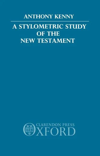 Stylometric Study of the New Testament - stevensbooks
