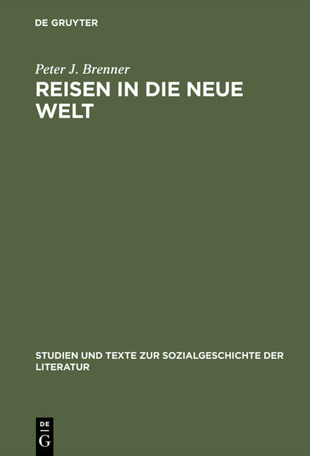 Reisen in die Neue Welt (Reprint 2015) - Ingram