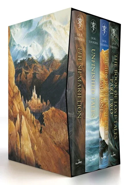 History of Middle-Earth Box Set #1: The Silmarillion / Unfinished Tales / Book of Lost Tales, Part One / Book of Lost Tales, Part Two - stevensbooks