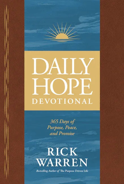 Daily Hope Devotional: 365 Days of Purpose, Peace, and Promise - stevensbooks