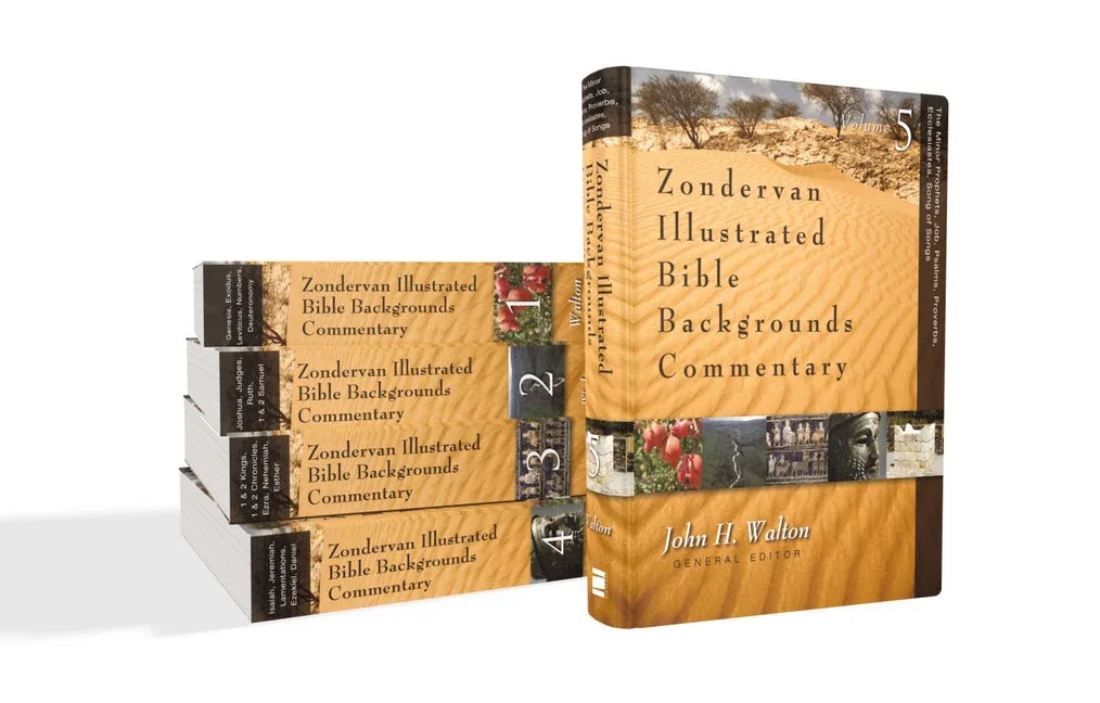 Zondervan Illustrated Bible Backgrounds Commentary: Old Testament Set - stevensbooks