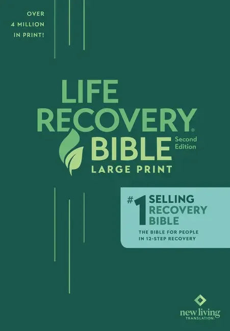 Life Recovery Bible NLT, Large Print - stevensbooks