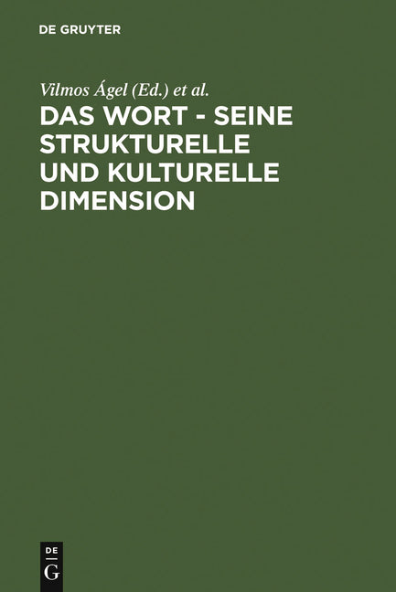 Wort - Seine strukturelle und kulturelle Dimension (Reprint 2011) - Ingram