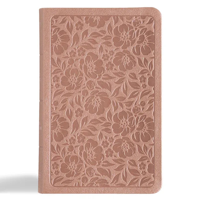 KJV Personal Size Bible, Rose Gold Leathertouch - stevensbooks