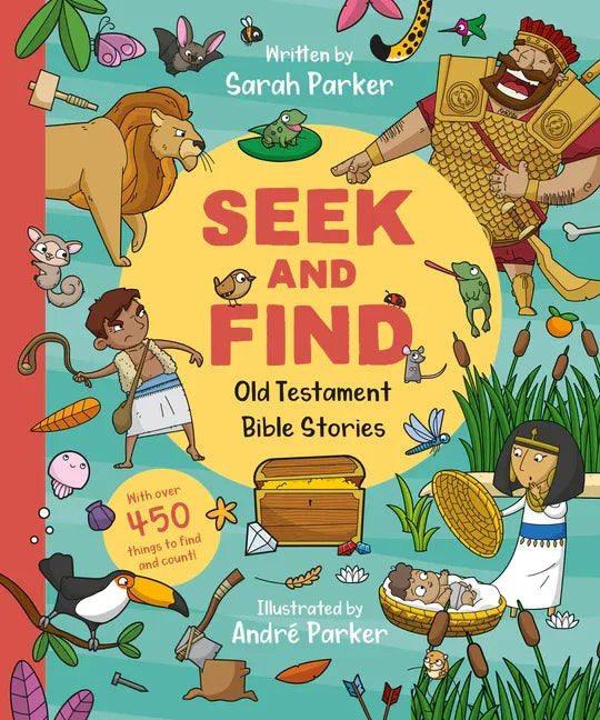 Seek and Find: Old Testament Bible Stories: With Over 450 Things to Find and Count! - stevensbooks