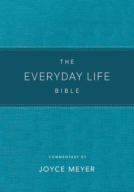 Everyday Life Bible Teal Leatherluxe(r): The Power of God's Word for Everyday Living - stevensbooks