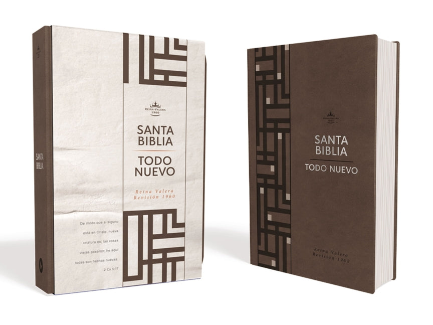 Rvr60, Santa Biblia, Nuevo Creyente 'Todo Nuevo', Leathersoft, Café, Comfort Print - Ingram