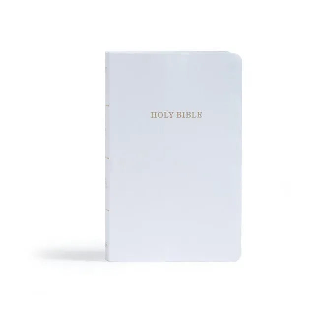 KJV Gift and Award Bible, White Imitation Leather - stevensbooks