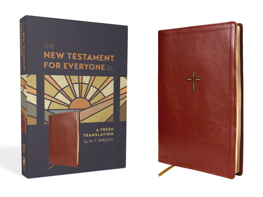 New Testament for Everyone, Third Edition, Leathersoft, Brown: A Fresh Translation - Ingram