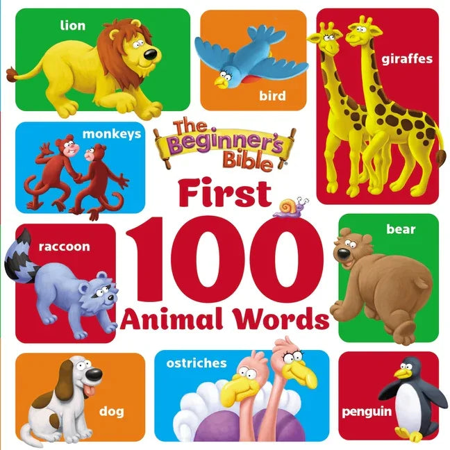 Beginner's Bible First 100 Animal Words - stevensbooks