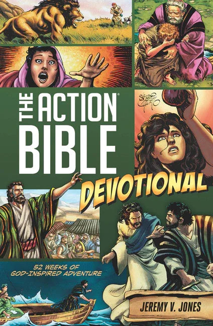 Action Bible Devotional: 52 Weeks of God-Inspired Adventure - stevensbooks