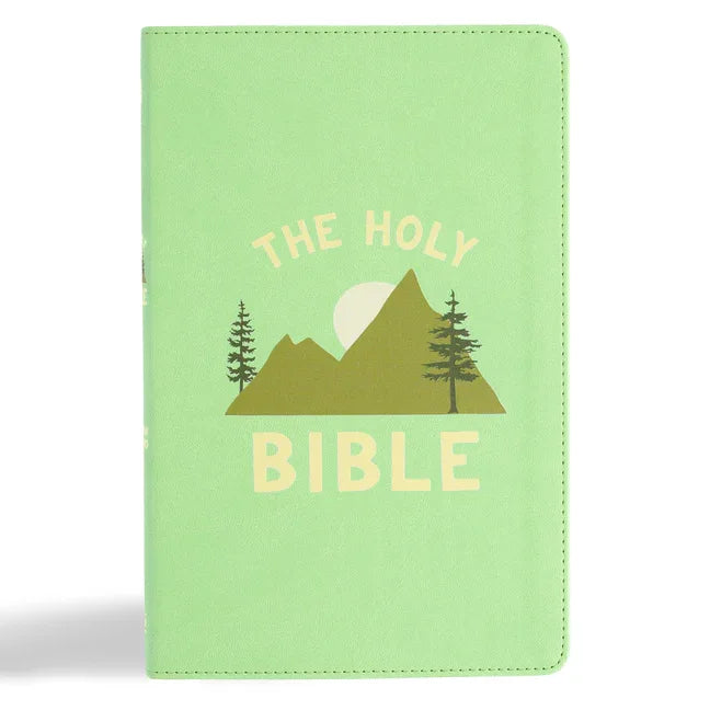 CSB Kids Bible, Anglicised Edition, Light Green Leathertouch (Anglicised) - stevensbooks