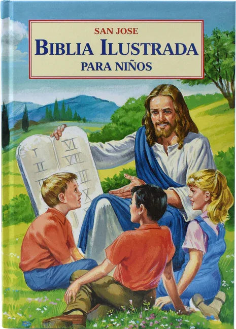 Biblia Ilustrada Para Ninos: Newly Set in 2017 with Enhanced Illustrations - stevensbooks