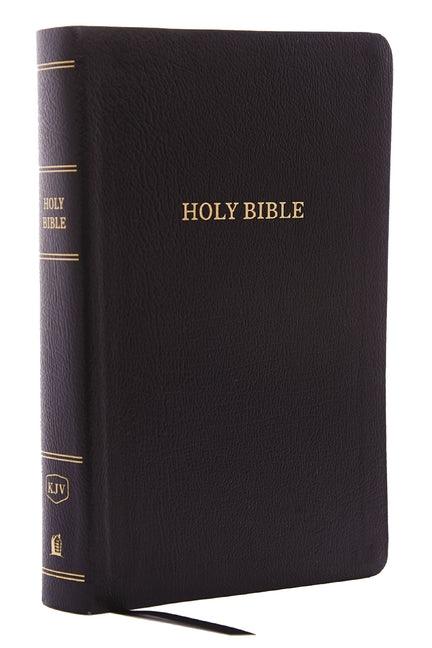 KJV, Reference Bible, Personal Size Giant Print, Bonded Leather, Black, Red Letter Edition - stevensbooks