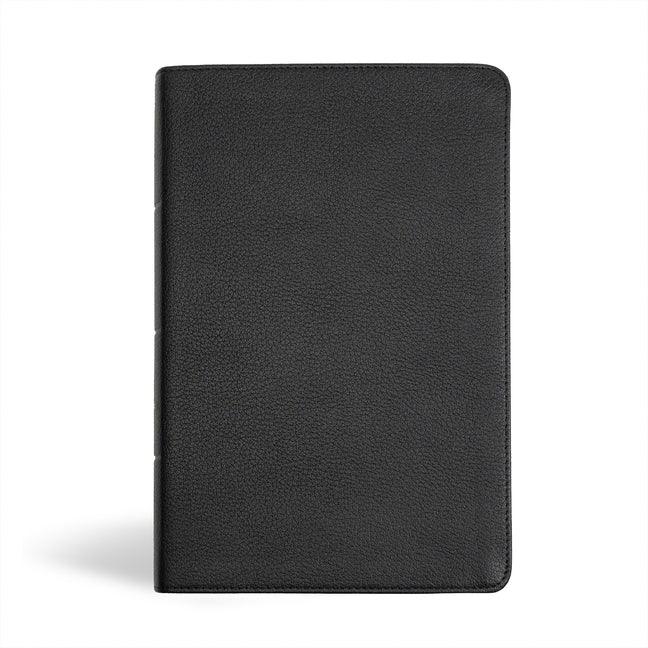 KJV Personal Size Giant Print Bible, Black Genuine Leather - stevensbooks