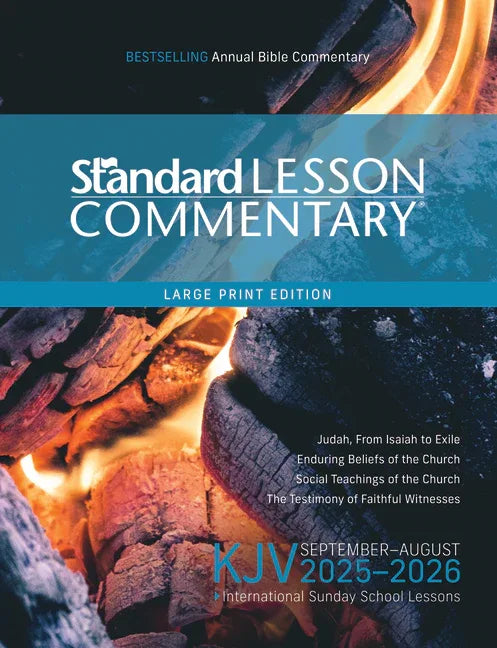 KJV Standard Lesson Commentary(r) Large Print Edition 2025-2026 - stevensbooks