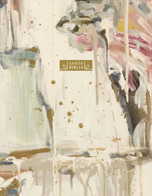 Nbla, Santa Biblia, Edición Artística Ilustrada, Leathersoft, Multicolor/Crema, Palabras de Jesús En Rojo, Comfort Print - stevensbooks