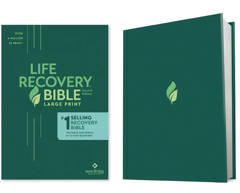 Life Recovery Bible NLT, Large Print - stevensbooks