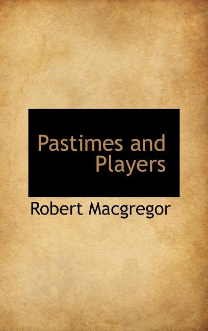 Pastimes and Players - stevensbooks