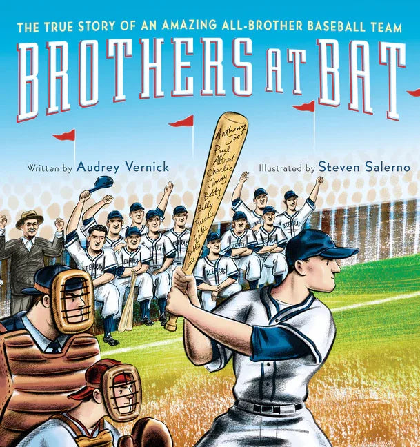 Brothers at Bat: The True Story of an Amazing All-Brother Baseball Team - stevensbooks