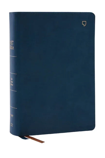 Net Bible, Full-Notes Edition, Leathersoft, Teal, Indexed, Comfort Print: Holy Bible - stevensbooks
