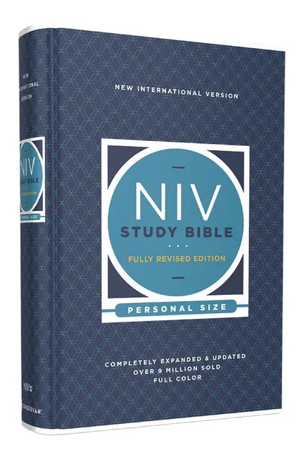 NIV Study Bible, Fully Revised Edition, Personal Size, Hardcover, Red Letter, Comfort Print - stevensbooks
