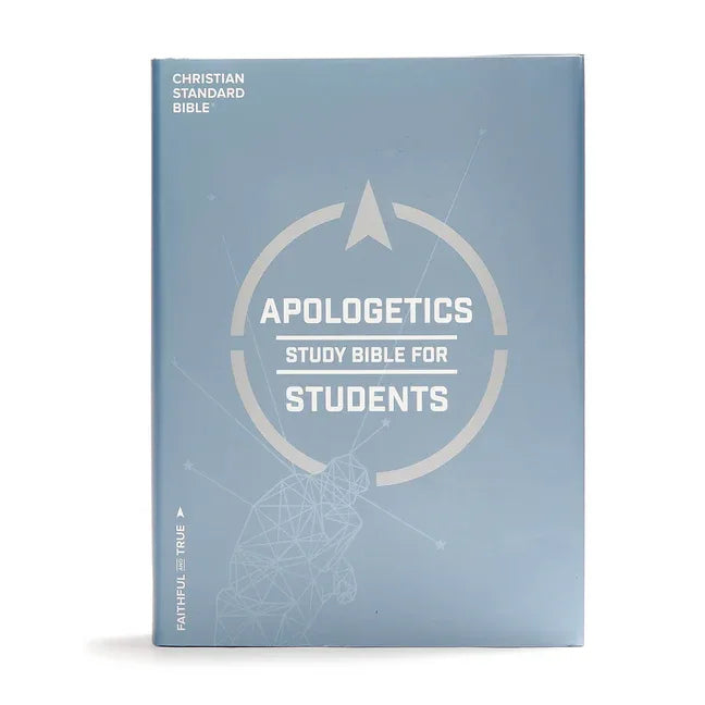 CSB Apologetics Study Bible for Students, Hardcover: Black Letter, Teens, Study Notes and Commentary, Ribbon Marker, Sewn Binding, Easy-To-Read Bible - stevensbooks