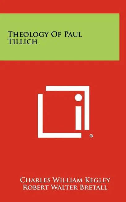 Theology Of Paul Tillich - stevensbooks