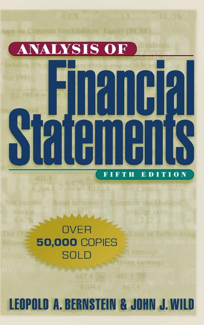 Analysis of Financial Statements - Ingram