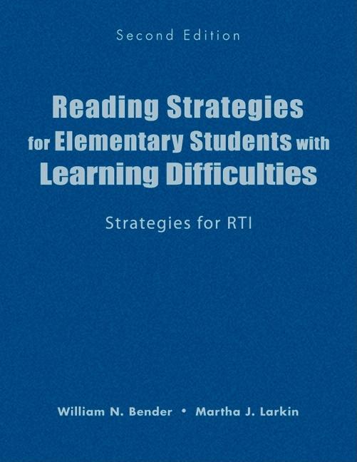 Reading Strategies for Elementary Students With Learning Difficulties: Strategies for RTI - Ingram