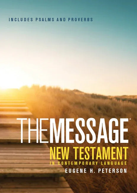 Message Pocket New Testament Psalms and Proverbs-MS - stevensbooks