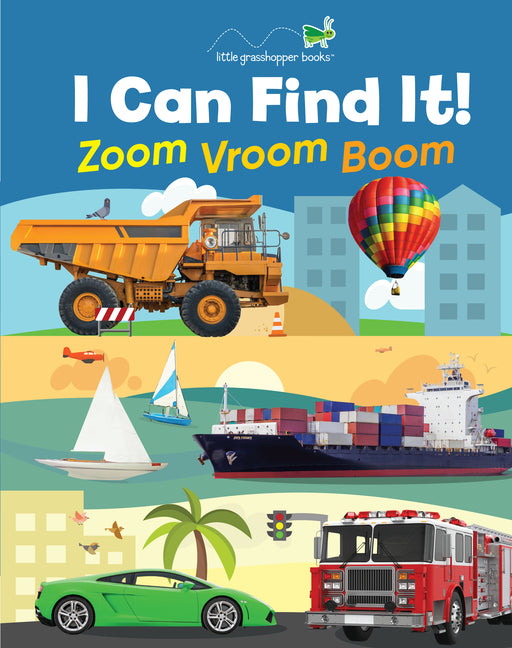 I Can Find It! Zoom Vroom Boom (Large Padded Board Book) - Ingram