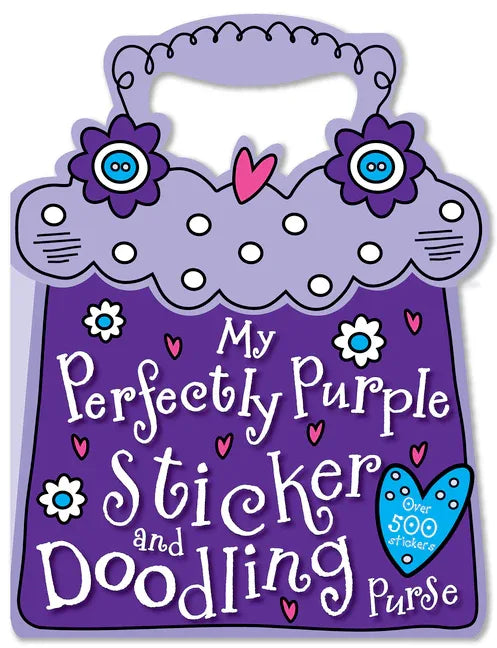 My Perfectly Purple Sticker and Doodling Purse - stevensbooks