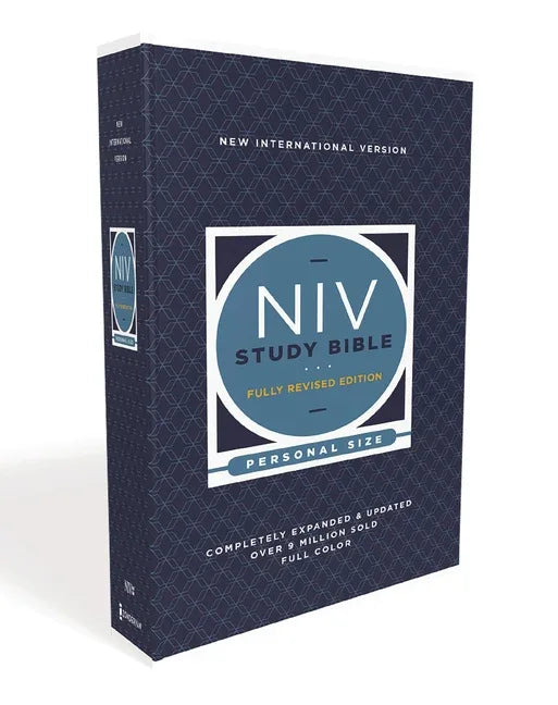 NIV Study Bible, Fully Revised Edition, Personal Size, Paperback, Red Letter, Comfort Print - stevensbooks