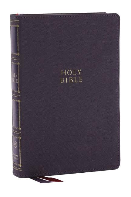 KJV Holy Bible: Compact Bible with 43,000 Center-Column Cross References, Gray Leathersoft, Red Letter, Comfort Print (Thumb Indexing): King James Ver - stevensbooks
