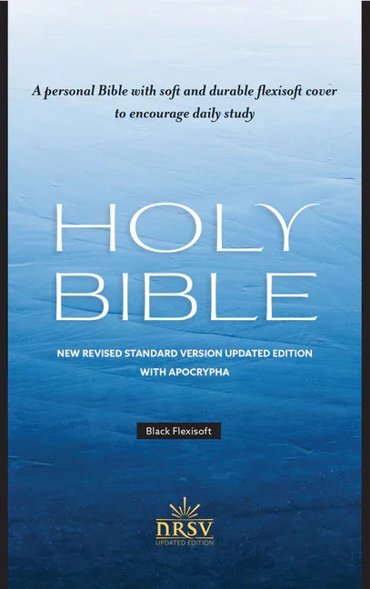 NRSV Updated Edition Bible with Apocrypha (Flexisoft, Black) - stevensbooks