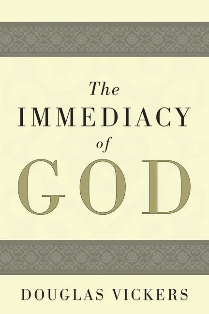 Immediacy of God - stevensbooks