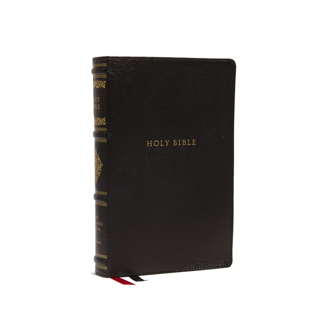 Nkjv, Personal Size Reference Bible, Sovereign Collection, Genuine Leather, Black, Red Letter, Comfort Print: Holy Bible, New King James Version - Ingram