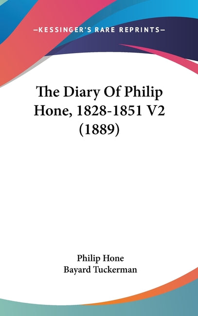 Diary Of Philip Hone, 1828-1851 V2 (1889) - Ingram