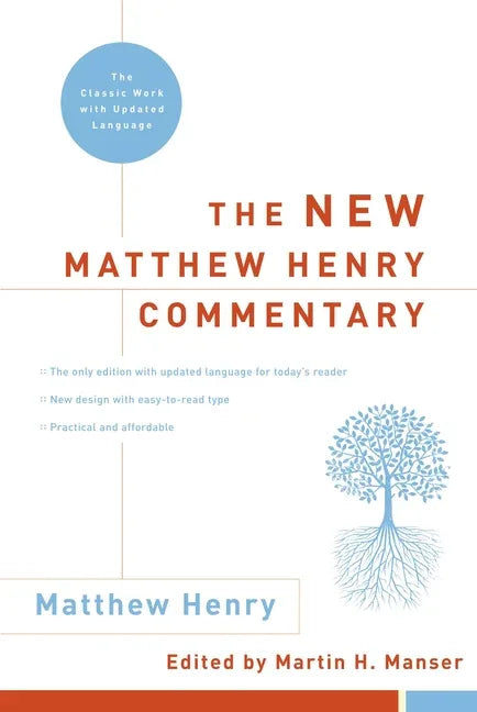 New Matthew Henry Commentary: The Classic Work with Updated Language - stevensbooks
