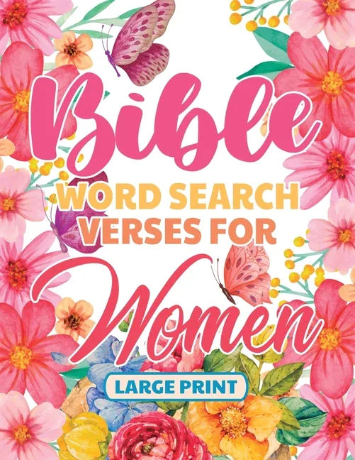 Bible Word Search Large Print Verses for Women - stevensbooks