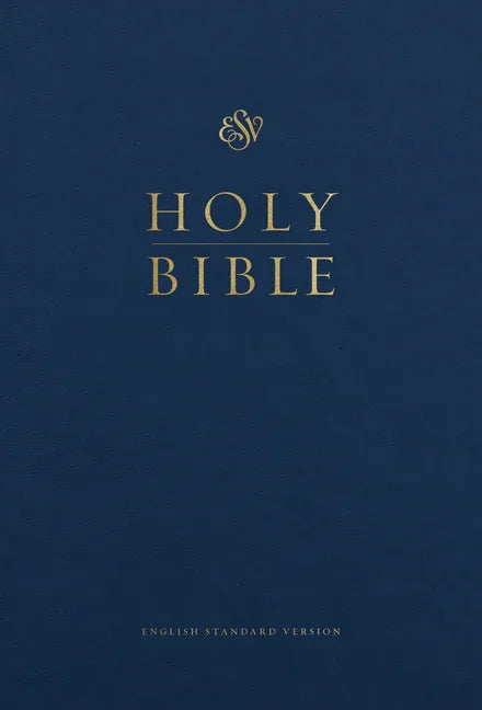 ESV Pew and Worship Bible, Large Print (Blue) - stevensbooks