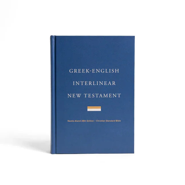 Greek-English Interlinear CSB New Testament, Hardcover (Nestle-Aland 28th) - stevensbooks